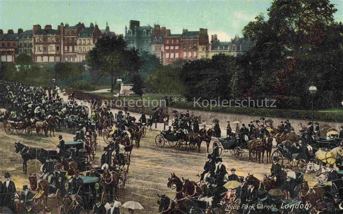 LONDON  UK Hyde Park Corner