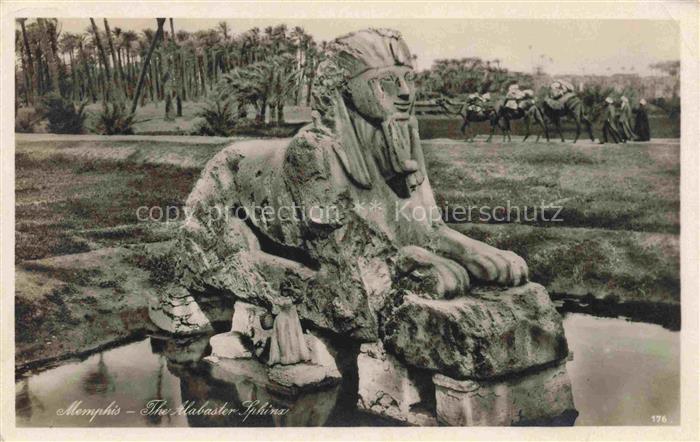 Memphis  Egypt The Alabaster Sphinx