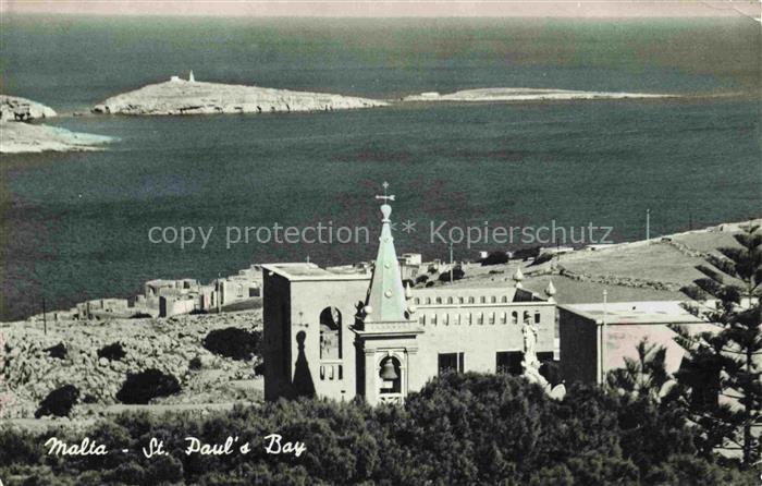 MALTA  Insel Panorama St. Paul's Bay