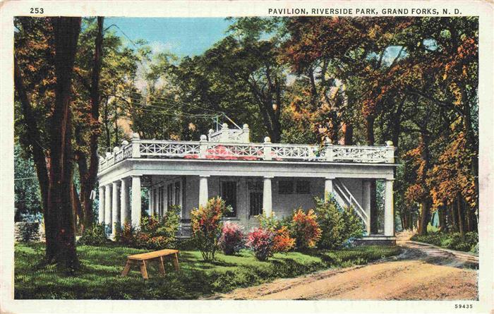 Grand Forks North Dakota USA Pavilion Riverside Park