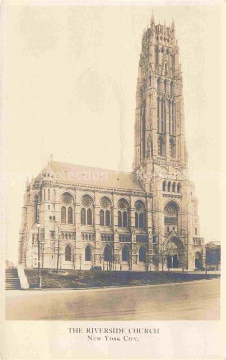 NEW YORK City USA The Riverside Church