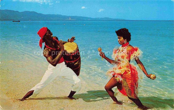 Jamaica  Caribic Native entertainers