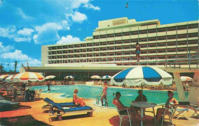 Ciudad Trujillo Republica Domenicana Embajador Intercontinental Hotel Swimming P