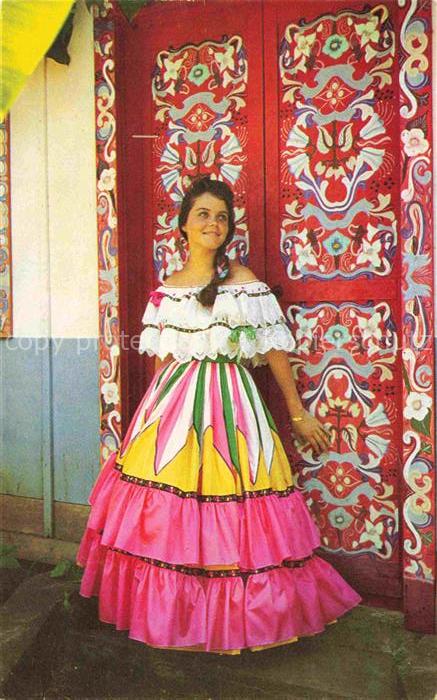 Costa Rica Traje típico costarricense