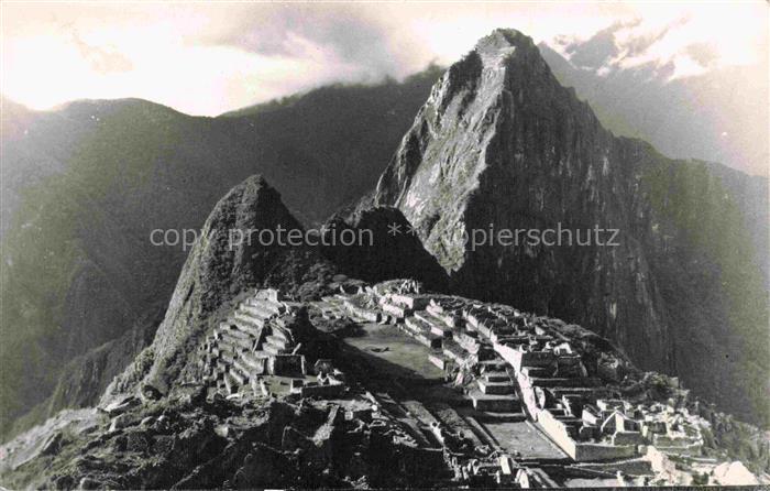 Machupijchu Machupicchu Machu Picchu Peru Panorama