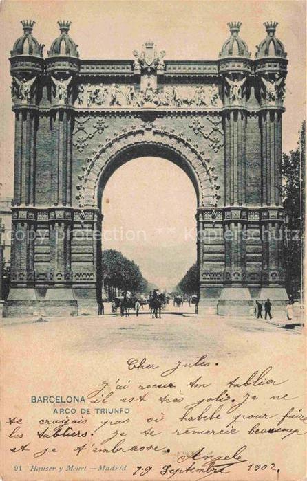 BARCELONA Cataluna ES Arco de Truinfo