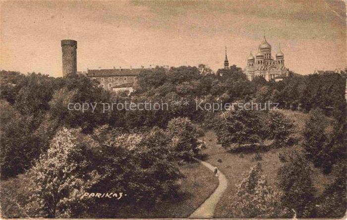 Reval TALLINN Estonia Blick auf den Dom