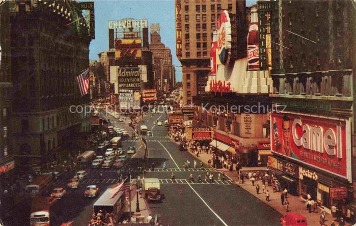 NEW YORK City USA Times Square Crossroads of the World