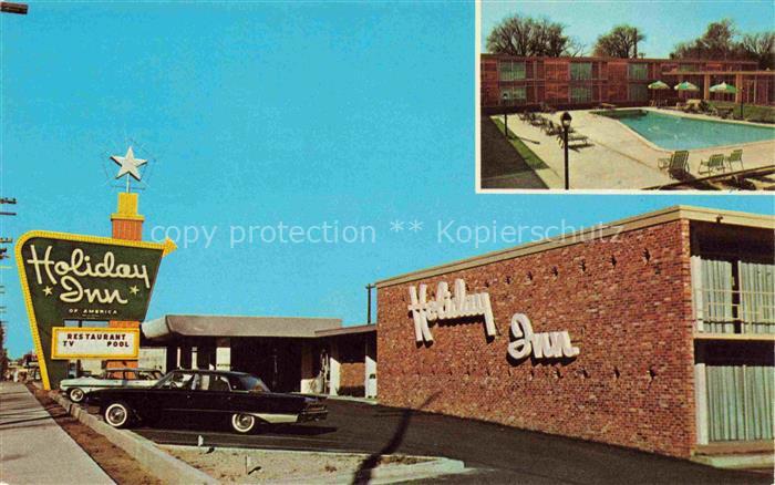 Rocky Mount North Carolina USA Motel Holiday Inn Swimming Pool