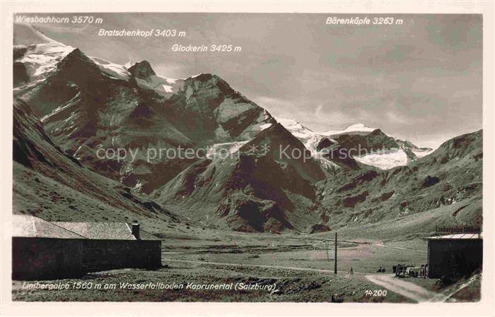 Kaprun Pinzgau-Pongau Salzburg AT Limbergalpe am Wasserfallboden Kaprunertal Hoh