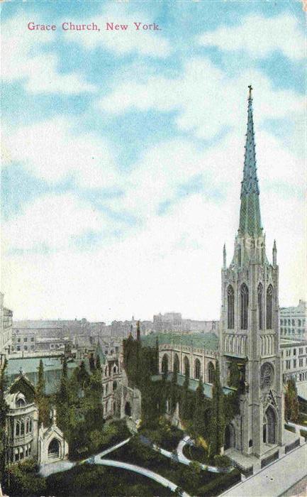 NEW YORK City USA Grace Church