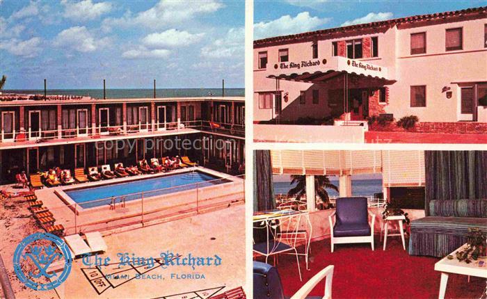 Miami Beach Florida USA The King Richard Hotel Apartments Swimming Pool