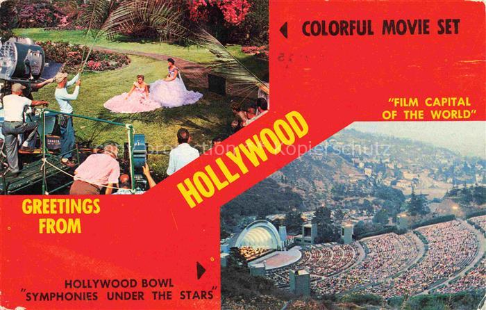HOLLYWOOD  Los Angeles California USA Making movies World's largest natural amph