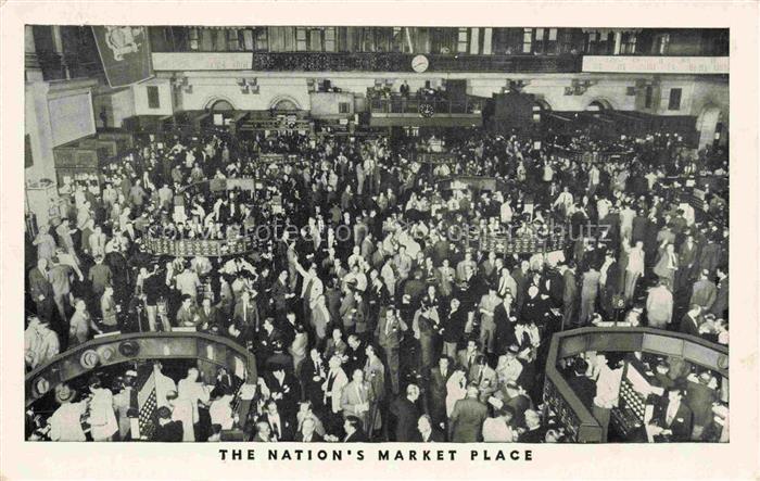 NEW YORK City USA The Nations Market Place New York Stock Exchange