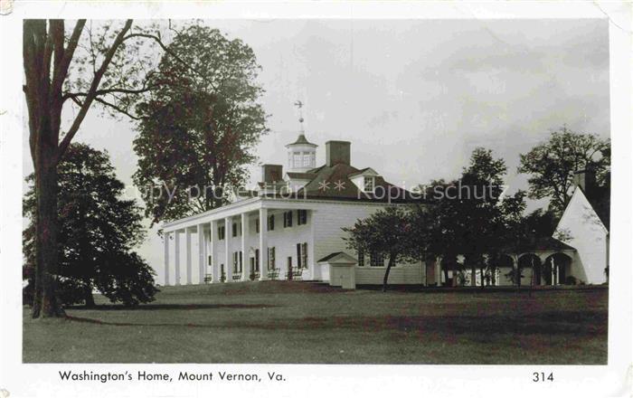 Mount Vernon Virginia USA Washington's Home
