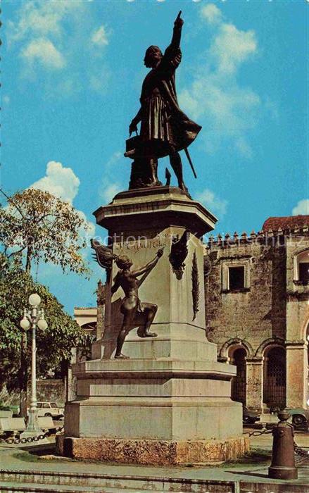 Santo Domingo  Republica Dominicana Estatua de Colon Columbus Statue