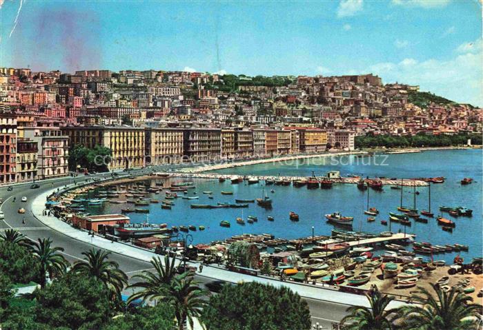 NAPOLI Neapel Naples IT Via Caracciolo e Mergellina