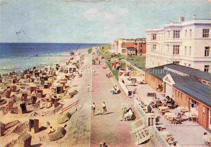 NORDERNEY Nordseebad Niedersachsen Westbad Strand