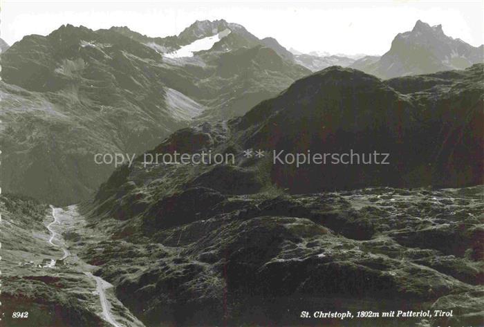 Patteriol 3056m St Anton Arlberg Tirol AT Gebirgspanorama St. Christoph
