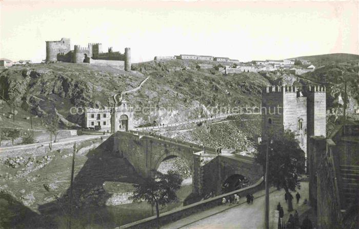 TOLEDO Castilla-La Mancha ES Castille de San Servando y Puente de Alcantara