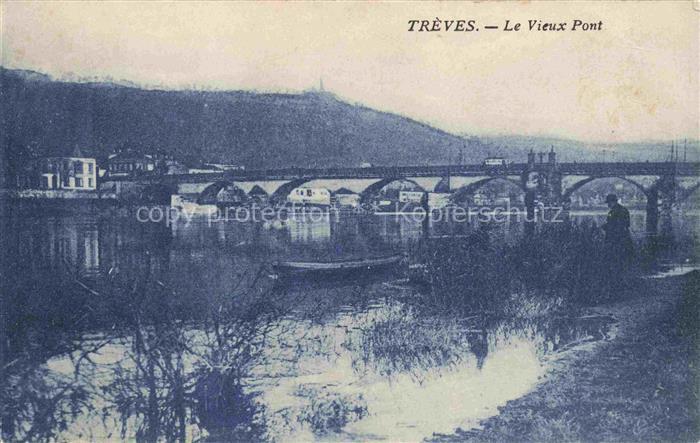 Treves  TRIER Rheinland-Pfalz Le vieux pont