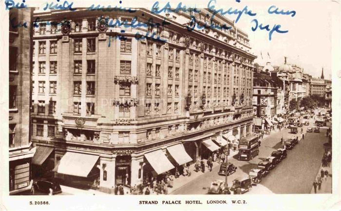 LONDON  UK Strand Palace Hotel