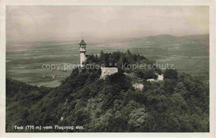 Kirchheim  Teck Esslingen BW Panorama Burg Teck