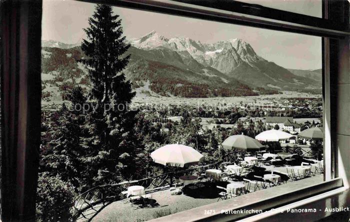 Partenkirchen GARMISCH-PARTENKIRCHEN Bayern Pension Panorama Restaurant Café Aus