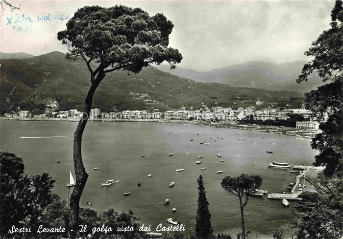 SESTRI LEVANTE Liguria IT Il golfo visto dai castelli