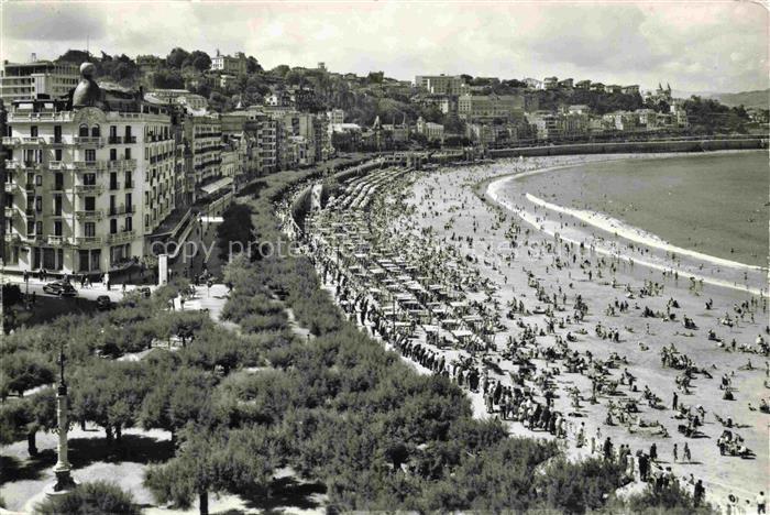 SAN SEBASTIAN  DONOSTIA Saint-Sebastien Pais Vasco ES Playa de la Concha