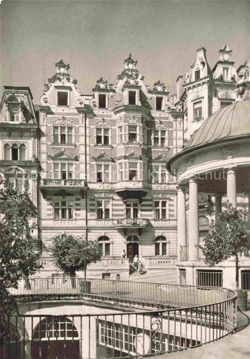 KARLOVY VARY Karlsbad CZ Lazensky dum Split