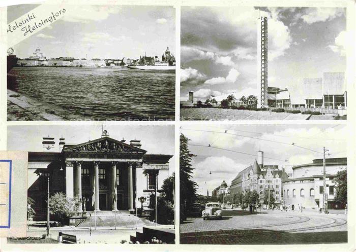 Helsingfors HELSINKI Suomi Teilansichten Hafen