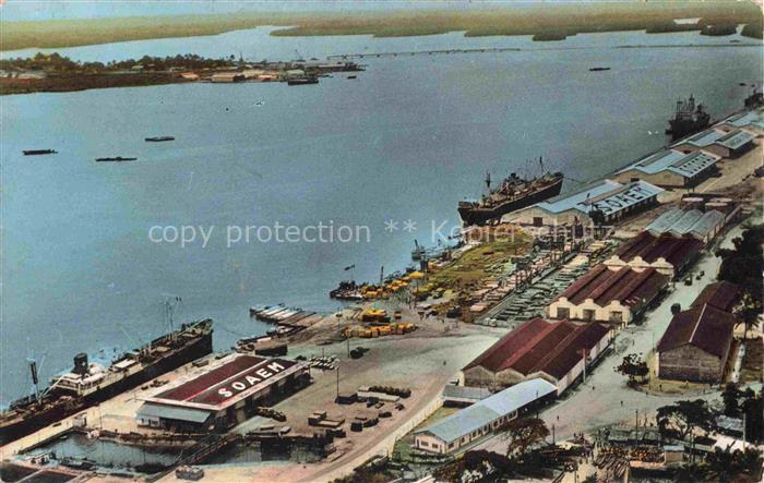 Douala Bonalembe Cameroun Kamerun Vue du Port