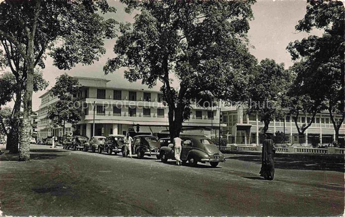 Abidjan Cote d Ivoire Elfenbeinkueste Hotel du Parc vu du Jardin Public