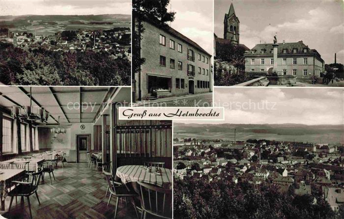 Helmbrechts Oberfranken Panorama Hotel Gaststaette Ernst Zeitler Gaststube Kirch