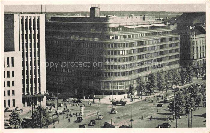 HELSINKI Helsingfors Suomi Central Postoffice and the Soko's Building