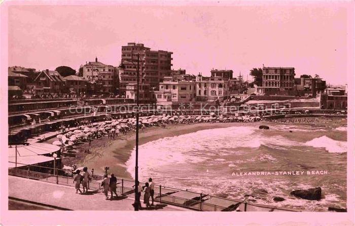 ALEXANDRIA  Alexandrie Egypt Stanley Beach