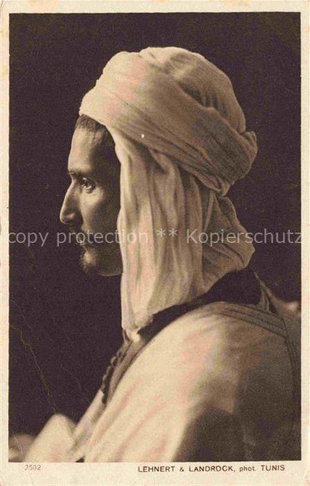 TUNIS Tunesie Types d'Orient