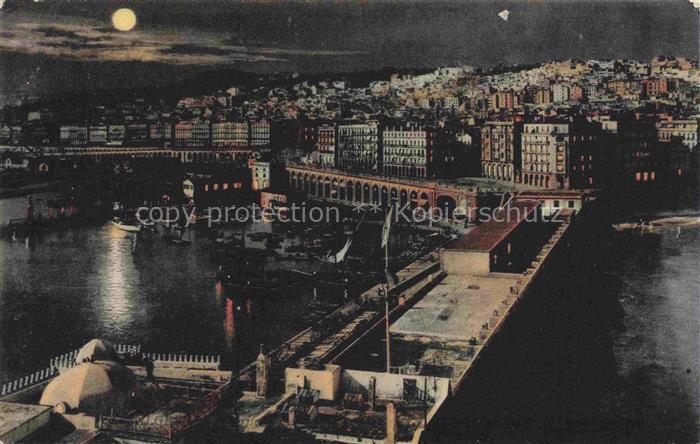 ALGER  Algerie Vue prise de l'Amiraute