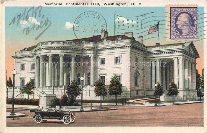 WASHINGTON  DC USA Memorial Continental Hall