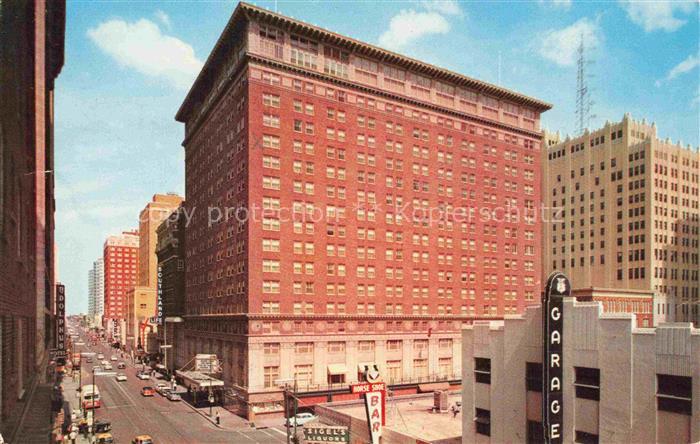 DALLAS  Texas USA Baker Hotel and Skyline
