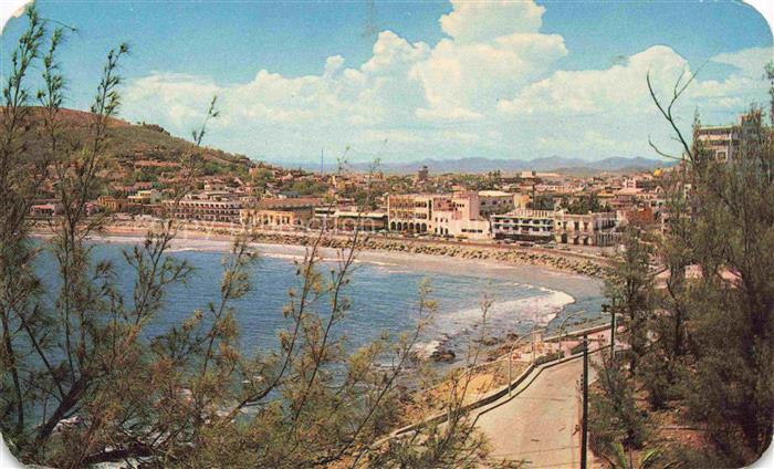Mazatlan Sinaloa Mexico Playa y Boulevard Olas Altas