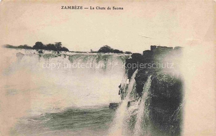 Zambeze Mocambique La Chute de Seoma