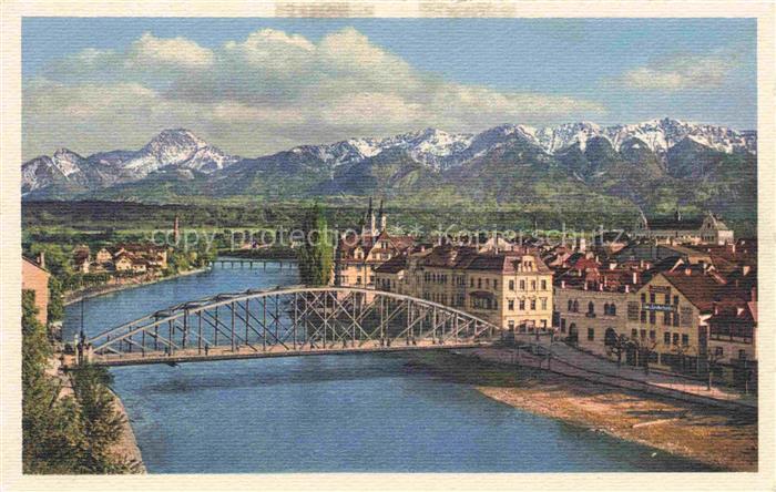VILLACH Kaernten AT mit Karawanken