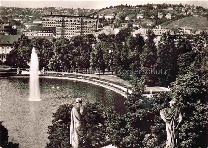 STUTTGART  CITY Blick vom Staatstheater