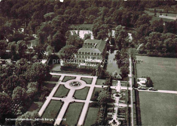 Buer Gelsenkirchen NRW Schloss Berge Fliegeraufnahme
