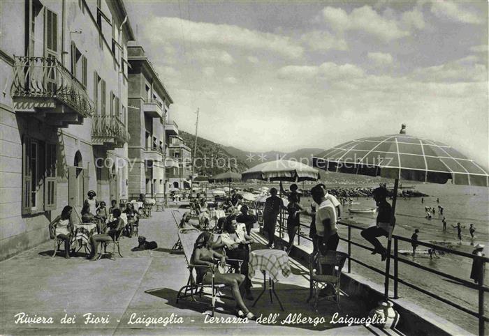 LAIGUEGLIA Savona Liguria IT Terrazza dell Albergo Laigueglia
