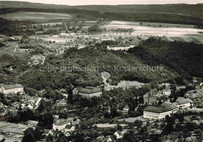 Schoenstatt Vallendar Rheinland-Pfalz Fliegeraufnahme