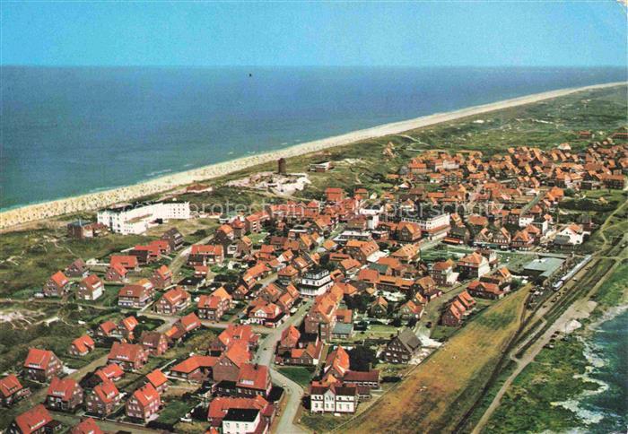 Insel Juist Fliegeraufnahme