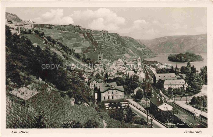 Bacharach Rheinland-Pfalz Panorama